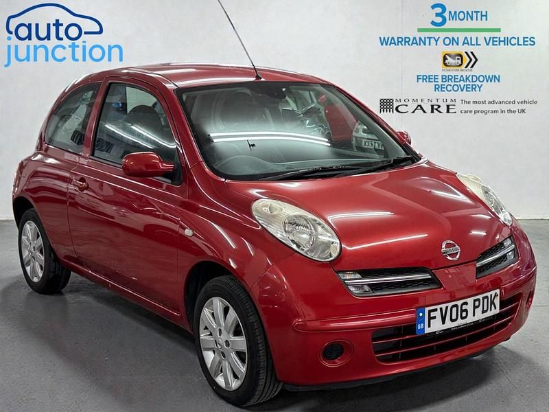 Used Nissan Micra 2006 Red Hatchback