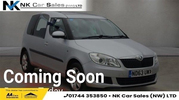Silver Used 2013 Skoda Roomster SE MPV | £4,700 (Good price) - Image 1/1