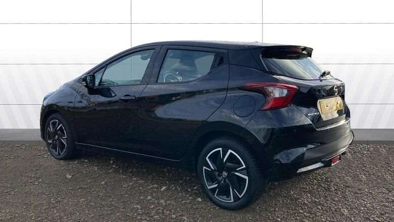 Used Nissan Micra Acenta 92 HP (67 kW) 2022 Black Hatchback