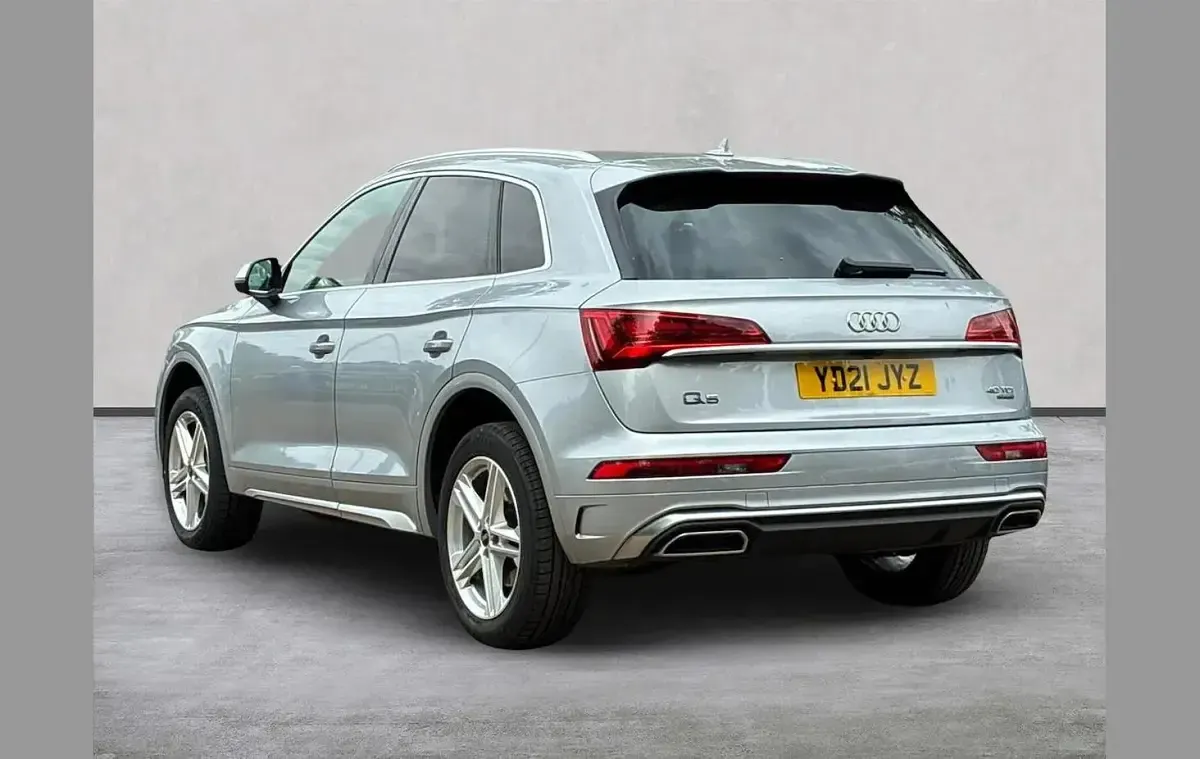 Used Audi Q5 S-Line 204 HP (150 kW) 2021 Silver SUV
