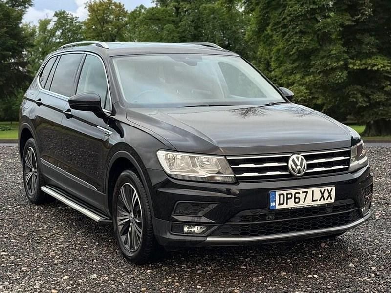 Black Used 2018 VW Tiguan Allspace SE SUV | £16,995 (Fair price) - Image 1/4