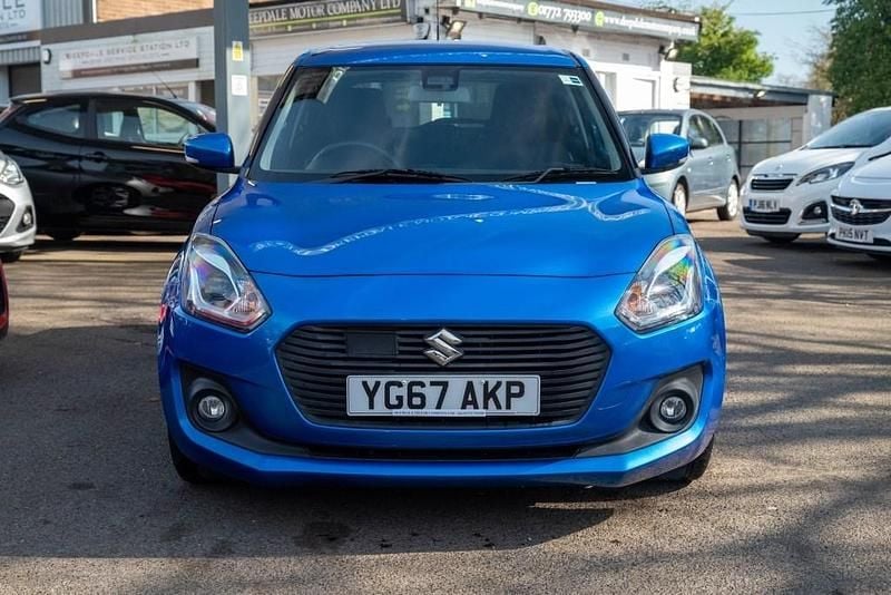 Used Suzuki Swift SZ5 2017 Blue Hatchback