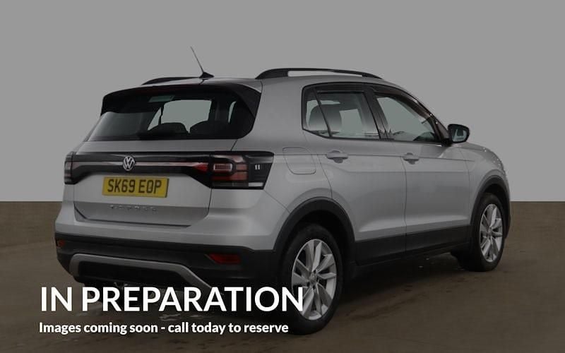 Used VW T-Cross SE 95 HP (69 kW) 2019 Silver SUV