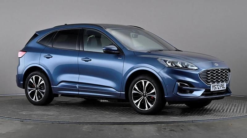 Blue Used 2022 Ford Kuga ST-Line X SUV | £17,498 (Fair price) - Image 1/3
