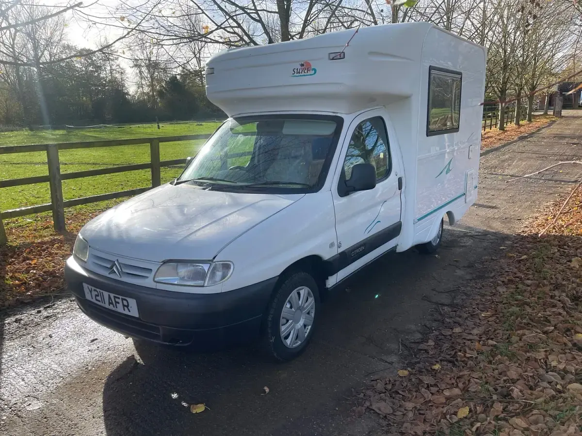 Used Citroën Berlingo 71 HP (52 kW) 2001 White MPV