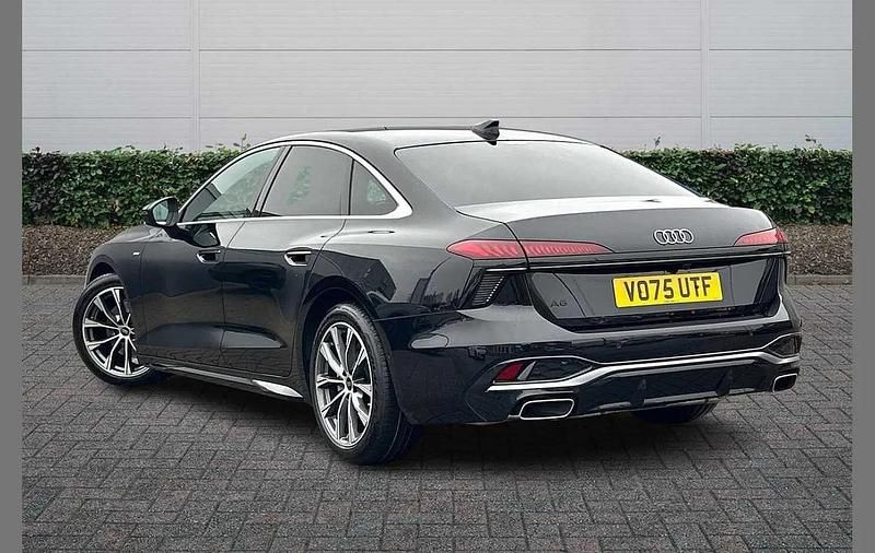 New Audi A6 S-Line 200 HP (147 kW) 2025 Black Sedan