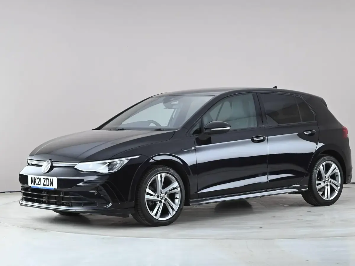 Used VW Golf VII R-line 2021 Black Hatchback