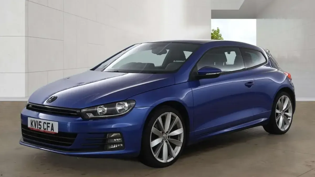 Used VW Scirocco R-line 184 HP (135 kW) 2015 Blue Coupe