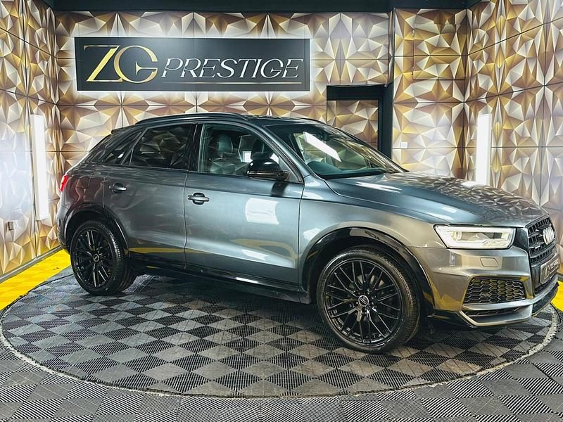 Used Audi Q3 Black Edition 184 HP (135 kW) 2017 Grey SUV