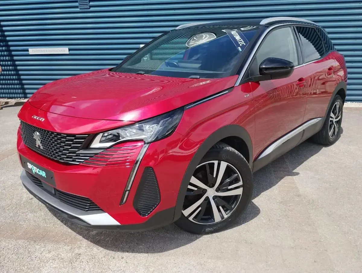 Used Peugeot 3008 GT 129 HP (94 kW) 2021 Red SUV