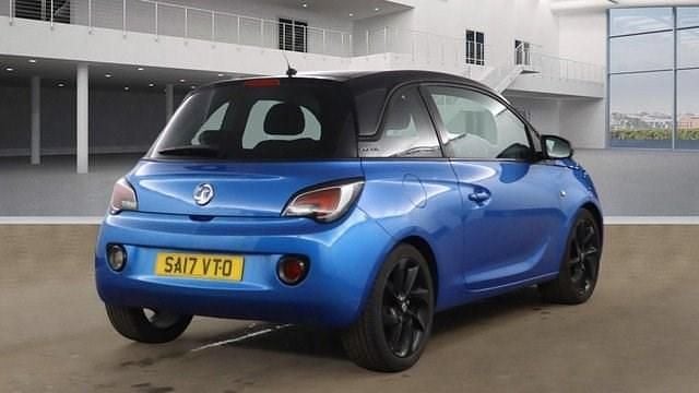 Second-hand Vauxhall Adam S 70 CP (51 kW) 2017 Albastru Hatchback