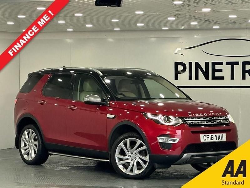 Used Land Rover Discovery Sport HSE Luxury 180 HP (132 kW) 2016 Red SUV