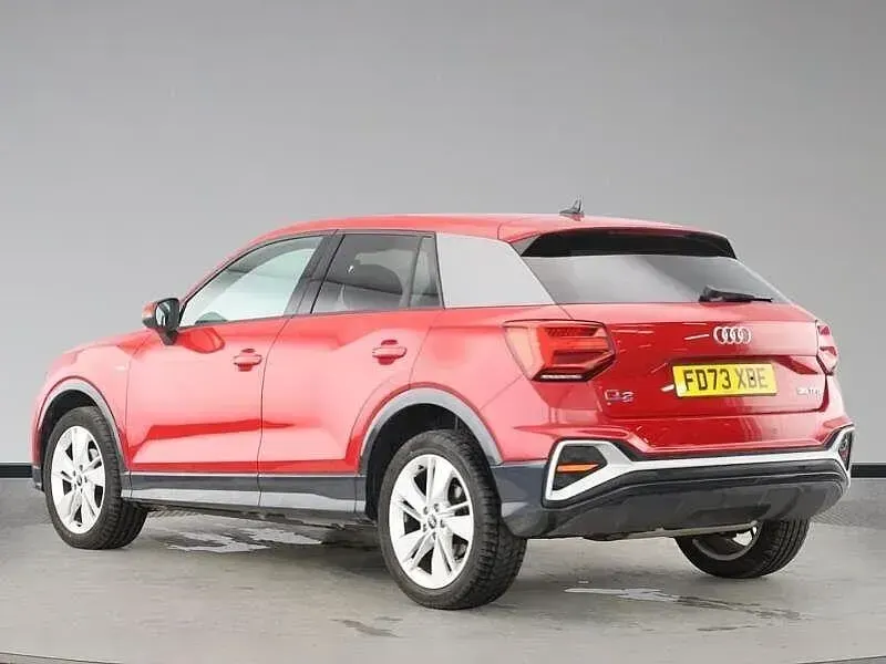 Used Audi Q2 S-Line 150 HP (110 kW) 2024 Red SUV