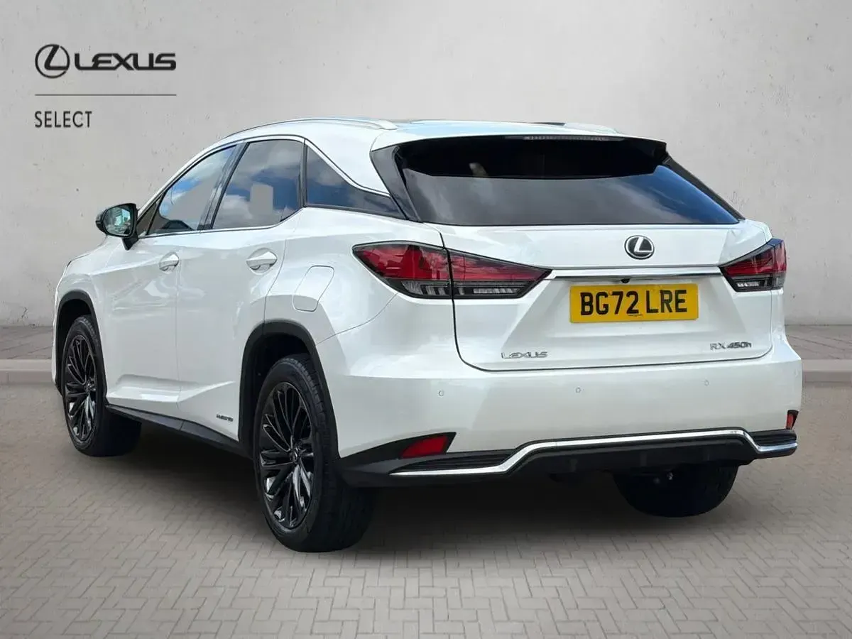 Used Lexus RX450h Sport Line 2022 White SUV