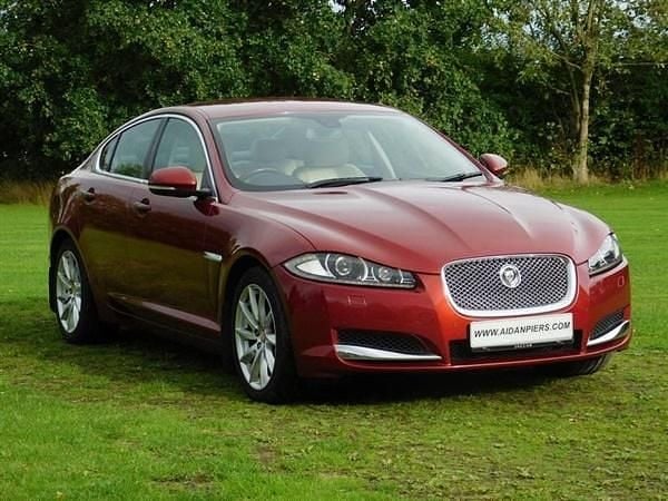 Red Used 2011 Jaguar XF Premium Luxury Sedan | £4,750 (Fair price) - Image 1/4