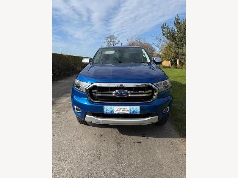 Used Ford Ranger Limited 2020 Blue Pickup
