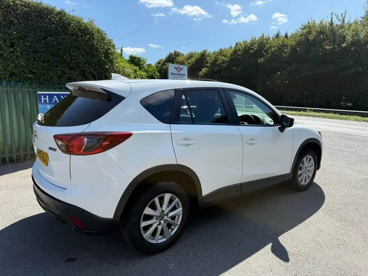 Used Mazda CX-5 150 HP (110 kW) 2015 White SUV