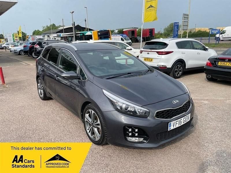 Silver Used 2016 Kia Ceed GT-Line Estate | £6,995 (Fair price) - Image 1/2