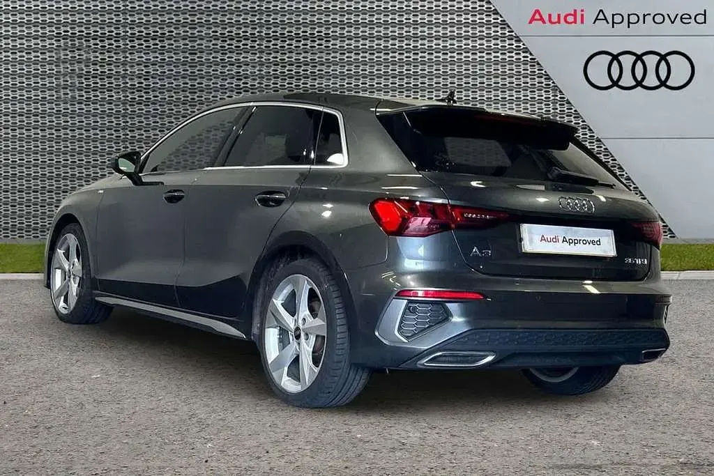 Used Audi A3 S-Line 147 HP (108 kW) 2023 Grey Sedan