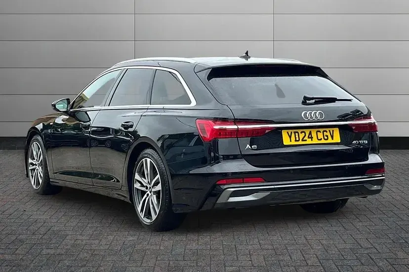 Used Audi A6 S-Line 204 HP (150 kW) 2024 Black Estate