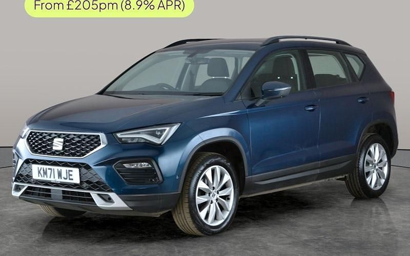 Used Seat Ateca SE 116 HP (85 kW) 2022 Blue SUV