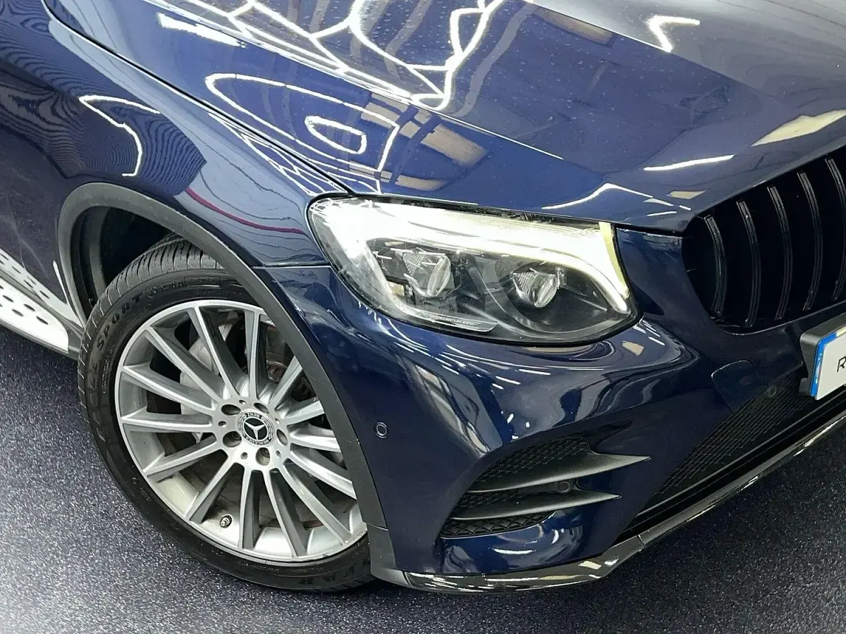 Used Mercedes GLC220 AMG line 2018 Blue Estate