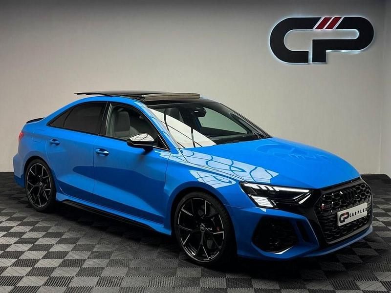 Blue Used 2023 Audi RS3 Comfort Hatchback | £56,995 (Fair price) - Image 1/3