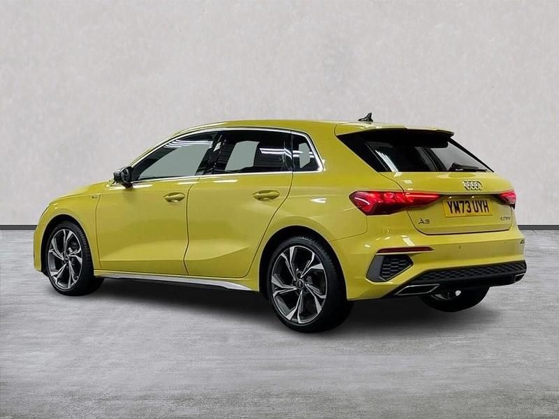 Used Audi A3 Sportback S-Line 110 HP (80 kW) 2023 Yellow Hatchback