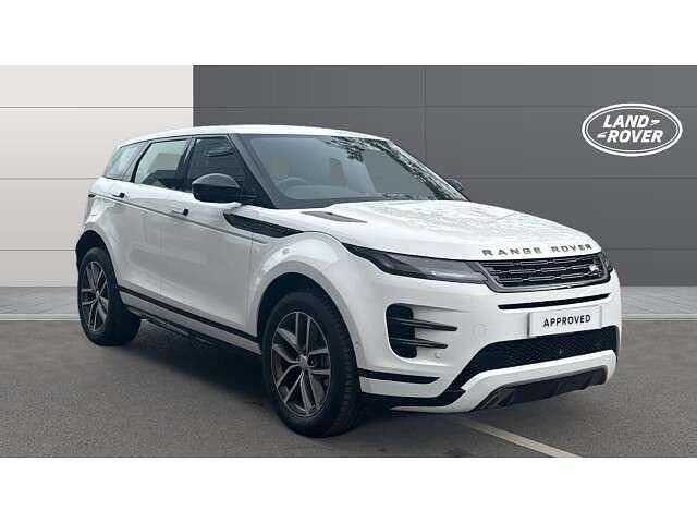 White Used 2024 Land Rover Range Rover evoque SE Dynamic SUV | £33,381 (Fair price) - Image 1/4