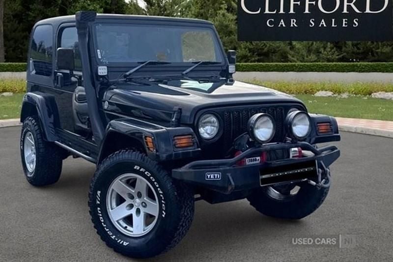 Used Jeep Wrangler Sahara 2000 Black SUV