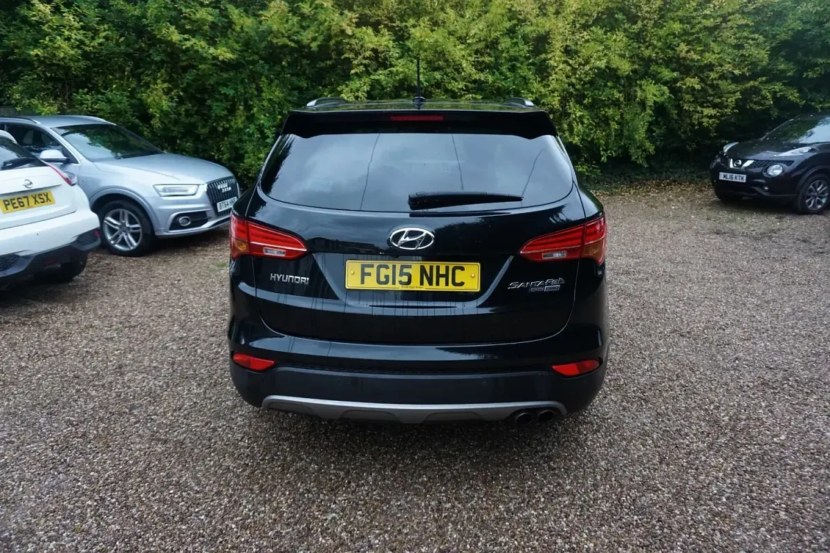 Used Hyundai Santa Fe Premium 2015 Black SUV