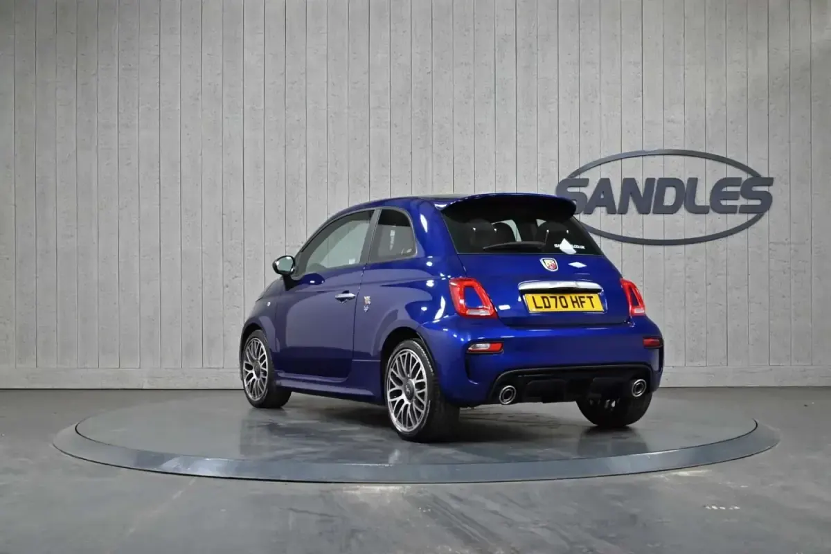Usado Abarth 595 2020 Azul Citadino