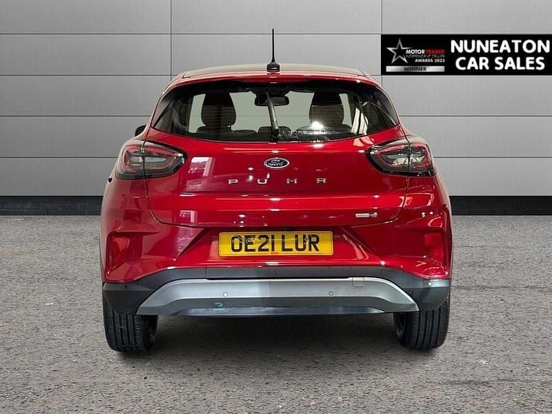 Used Ford Puma Titanium 125 HP (91 kW) 2021 Red SUV
