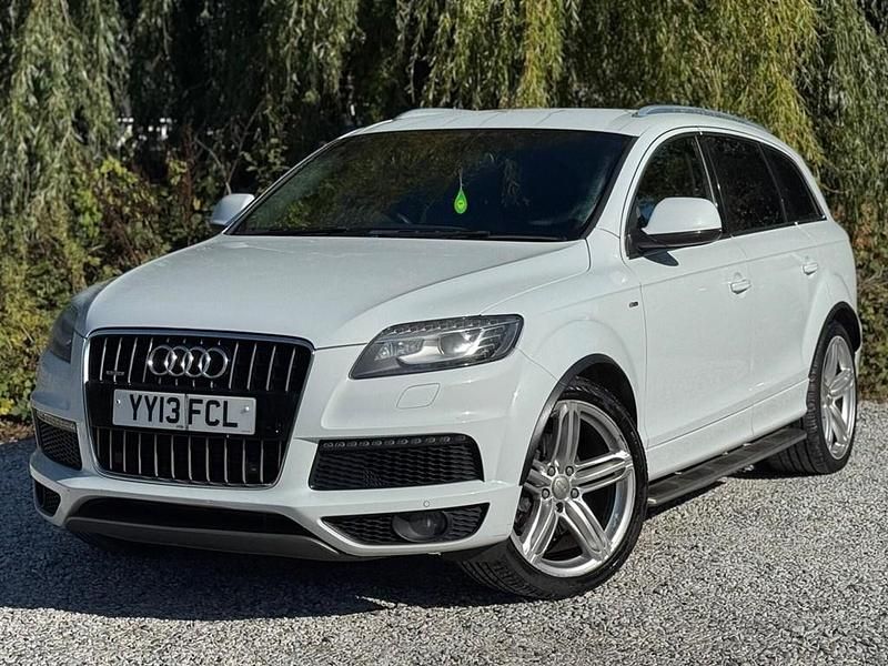 Used Audi Q7 S-line plus 245 HP (180 kW) 2013 White SUV
