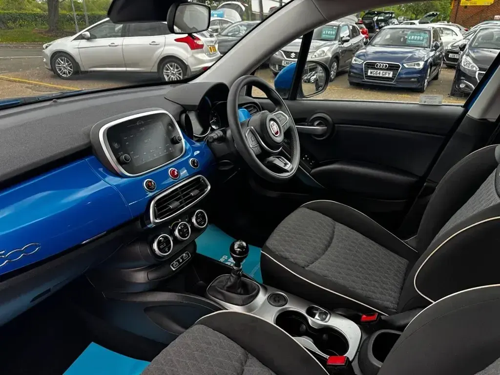 Gebraucht Fiat 500X Cross 120 PS (88 kW) 2019 Blau SUV