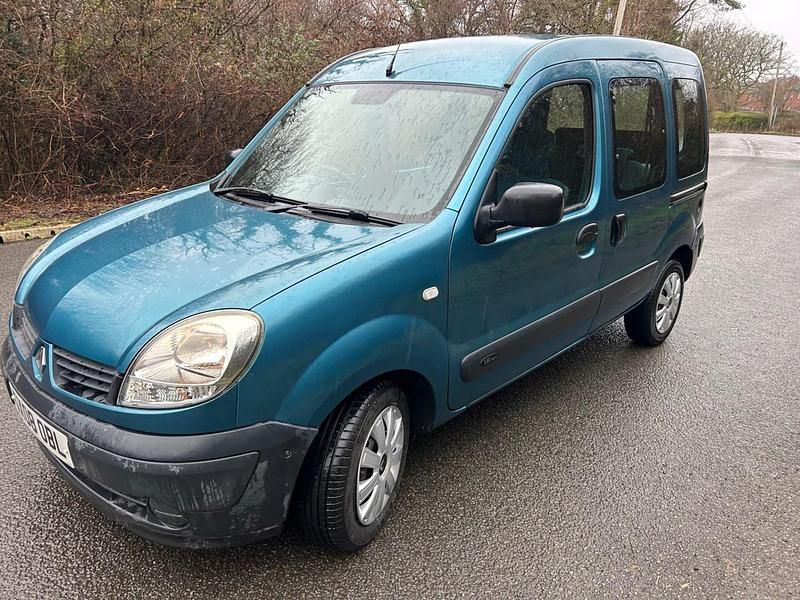 Usado Renault Kangoo Authentique 2008 Azul Monovolumen