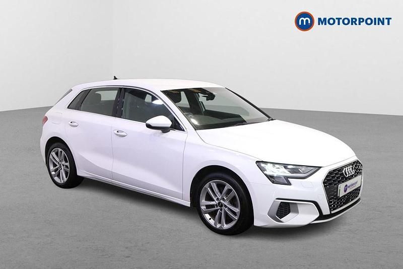 White Used 2021 Audi A3 Sport Hatchback | £17,799 (Fair price) - Image 1/4