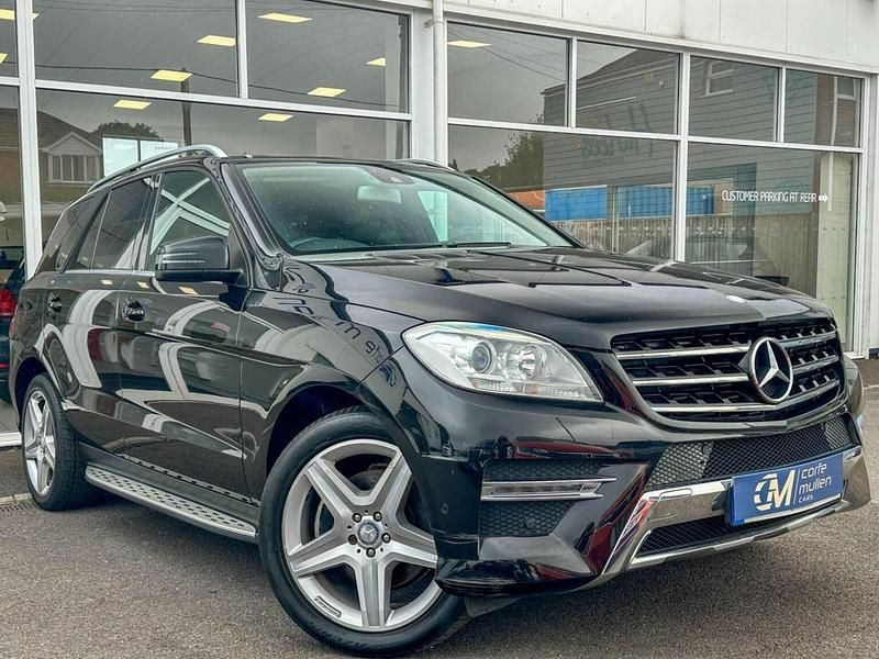 Black Used 2013 Mercedes ML250 AMG SUV | £13,995 (Fair price) - Image 1/4
