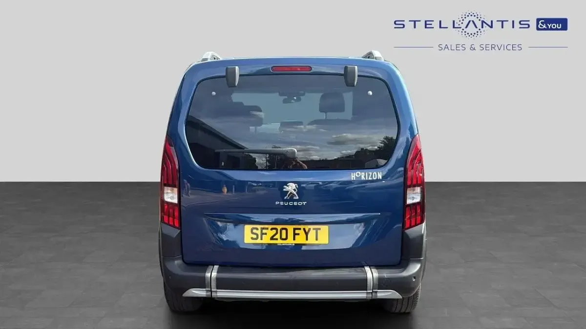 Used Peugeot Rifter Allure 101 HP (74 kW) 2020 Blue MPV