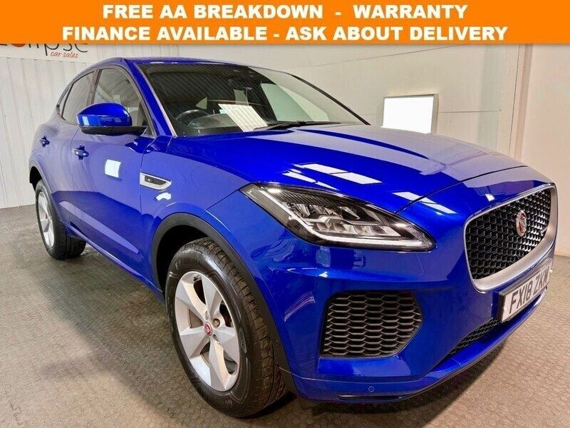 Blue Used 2018 Jaguar E-Pace R-Dynamic SUV | £17,495 (Fair price) - Image 1/4