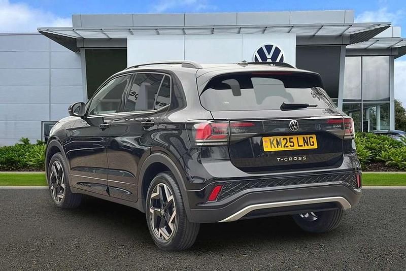 Used VW T-Cross R-line 115 HP (84 kW) 2025 Black SUV