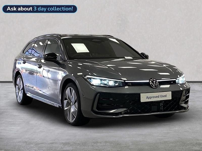 Grey New 2025 VW Passat Black Edition Estate | £42,627 - Image 1/4