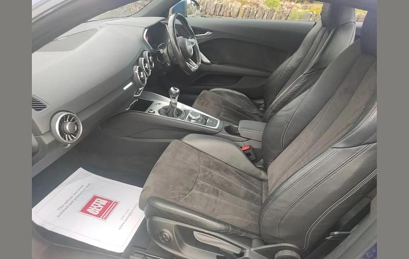 Used Audi TT S-Line 177 HP (130 kW) 2017 Blue Coupe