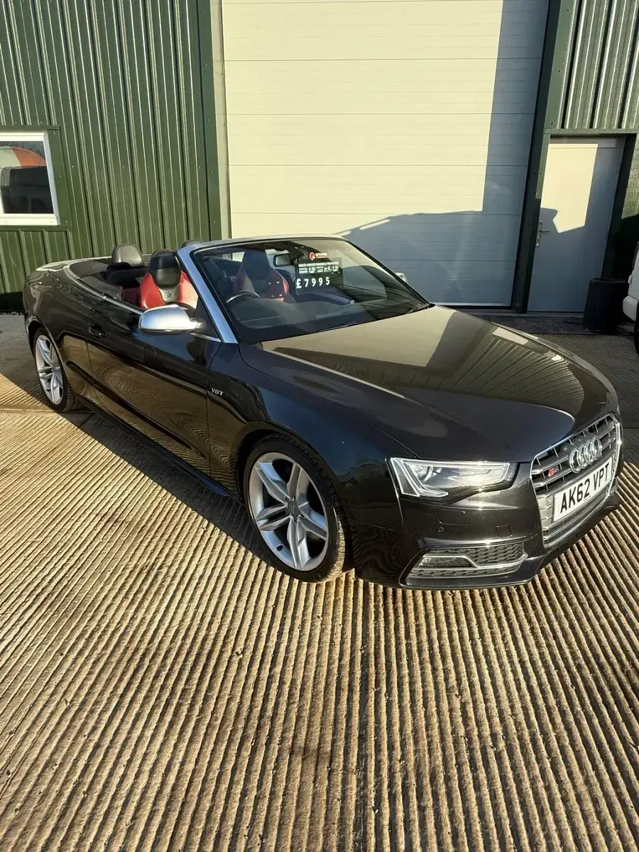 Used Audi S5 Cabriolet Comfort 333 HP (244 kW) 2012 Black Cabriolet