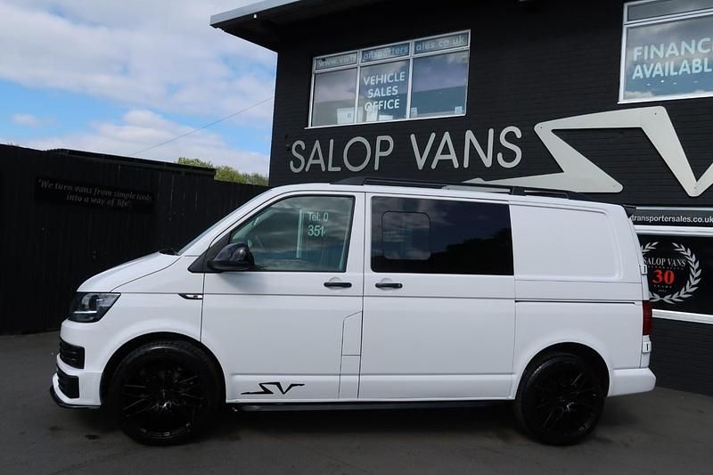Used VW T6 Startline 102 HP (75 kW) 2018 White Van