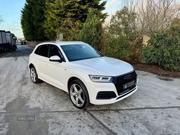 Used Audi Q5 S-Line 190 HP (139 kW) 2017 White SUV