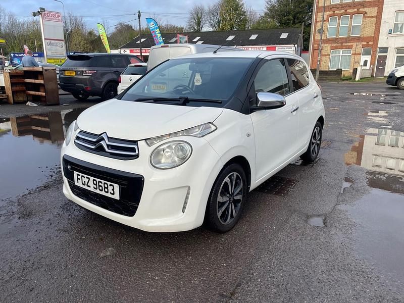 Used Citroën C1 Flair 82 HP (60 kW) 2017 White Hatchback