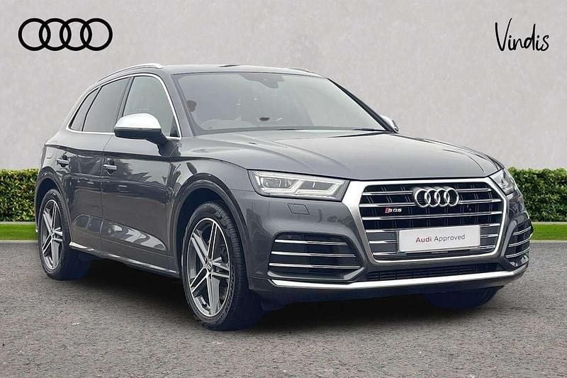 Grey Used 2019 Audi SQ5 S-Line SUV | £31,787 (Fair price) - Image 1/4