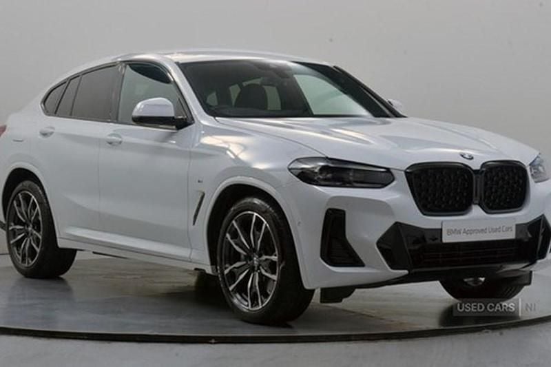 White Used 2025 BMW X4 M Sport SUV | £46,995 (Good price) - Image 1/1
