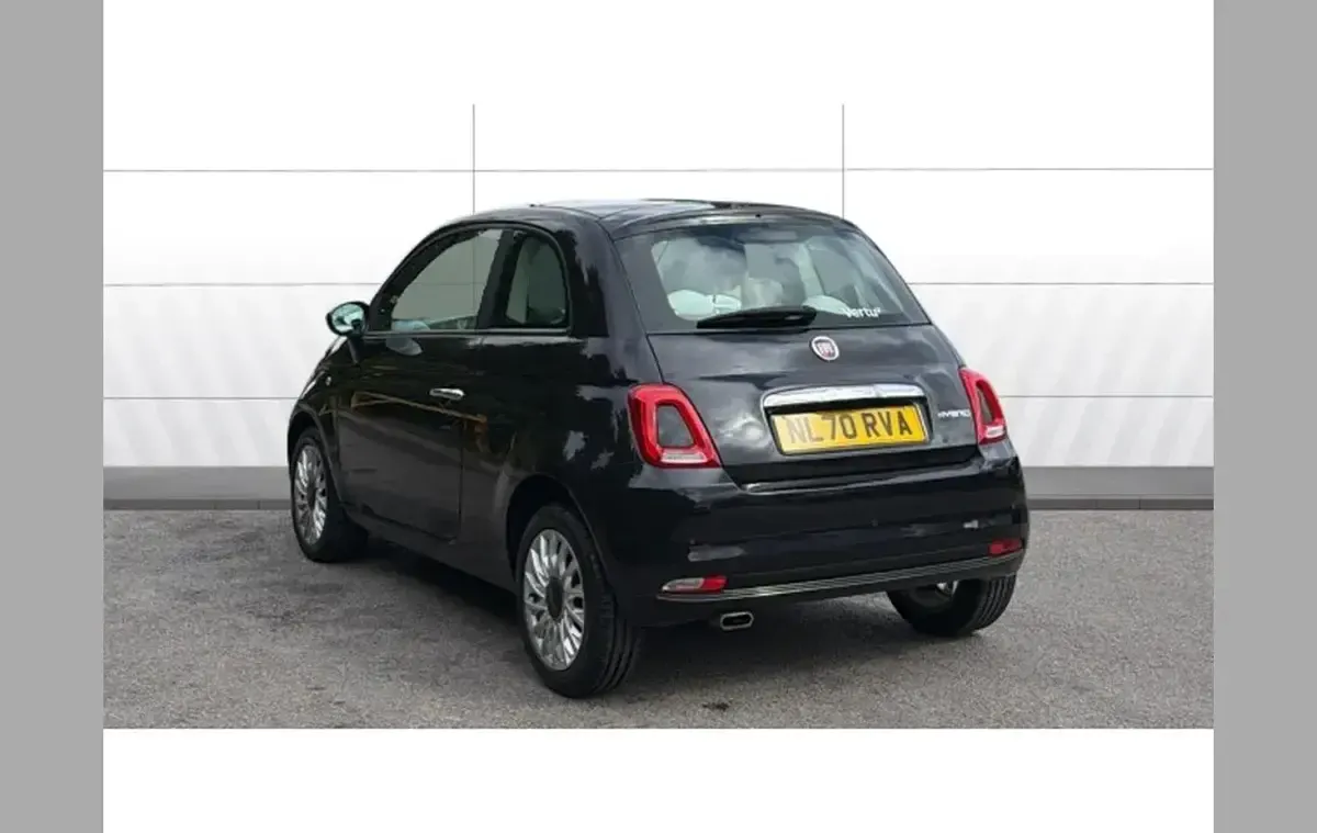 Used Fiat 500 Lounge 68 HP (50 kW) 2020 Black Hatchback